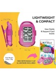 3DFitBud Simple Step Counter Walking 3D Pedometer with Clip and Lanyard