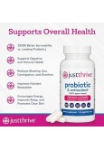 Just Thrive Probiotic & Antioxidant - Spore-Based Digestive and Immune Support, Gluten Free, 30 Capsules