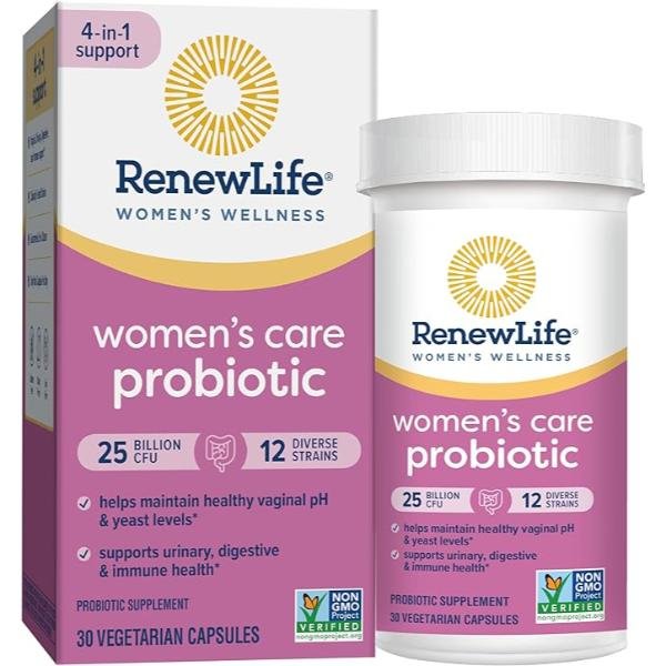 Renew Life Women's Probiotic Capsules, 25 Billion CFU, 30 Count