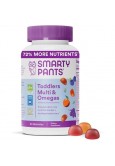 SmartyPants Toddler Multivitamin Gummies Omega 3 Fish Oil Vitamins D3 C B12 B6 Zinc Support 90 Count