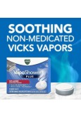 Vicks VapoShower Plus Shower Steamers, Eucalyptus & Menthol Scent, 12 Count